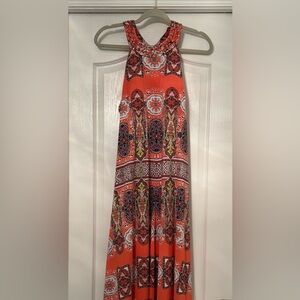 INC Brand - ladies - Medium Vibrant Halter Style Vacation Dress